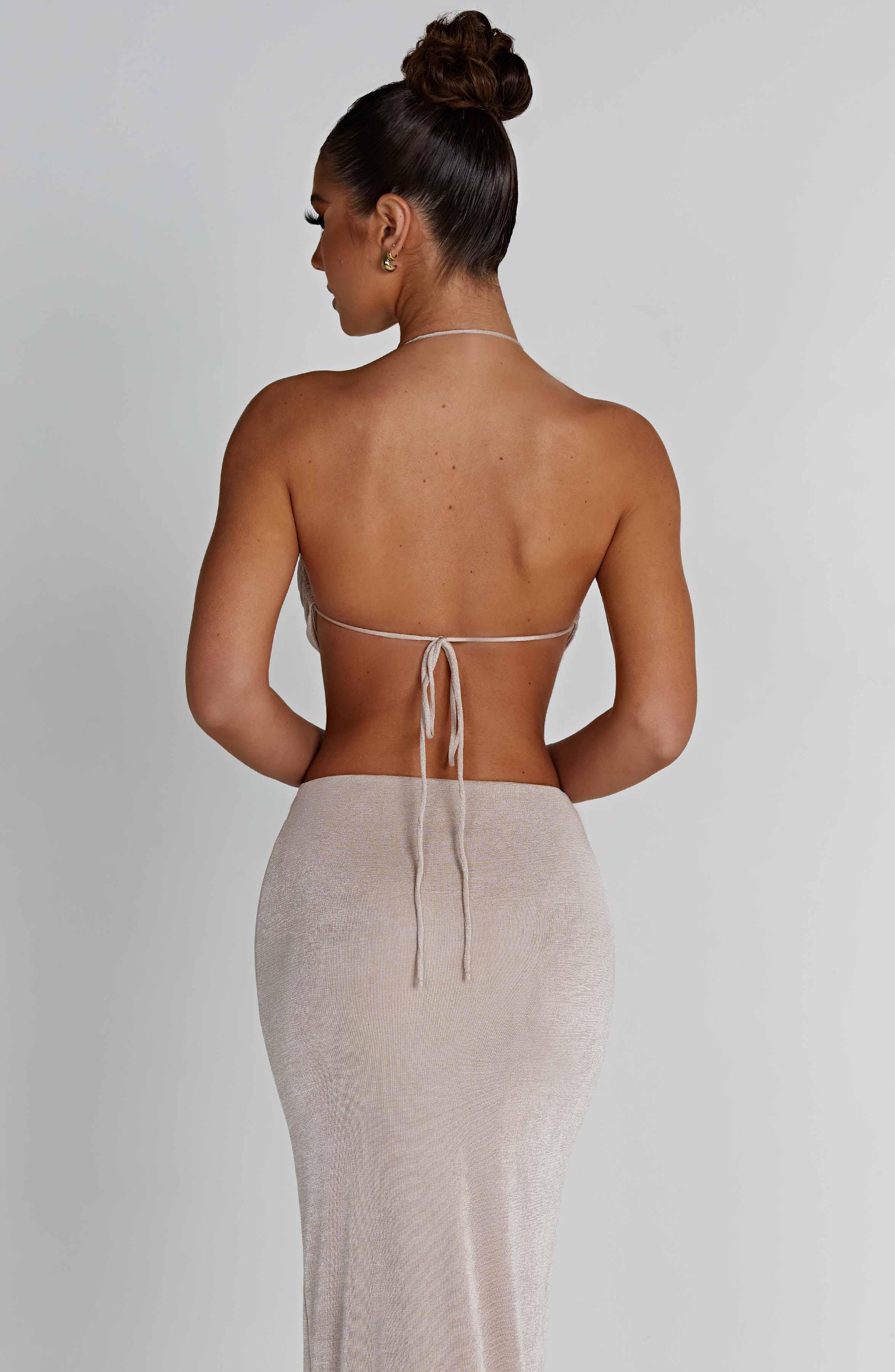 Fifi Top - Champagne Tops Babyboo Fashion Premium Exclusive Design