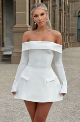 Grace Skort - Ivory Skorts XS Babyboo Fashion Premium Exclusive Design