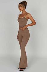 Heidi Pant - Mocha Pants Babyboo Fashion Premium Exclusive Design