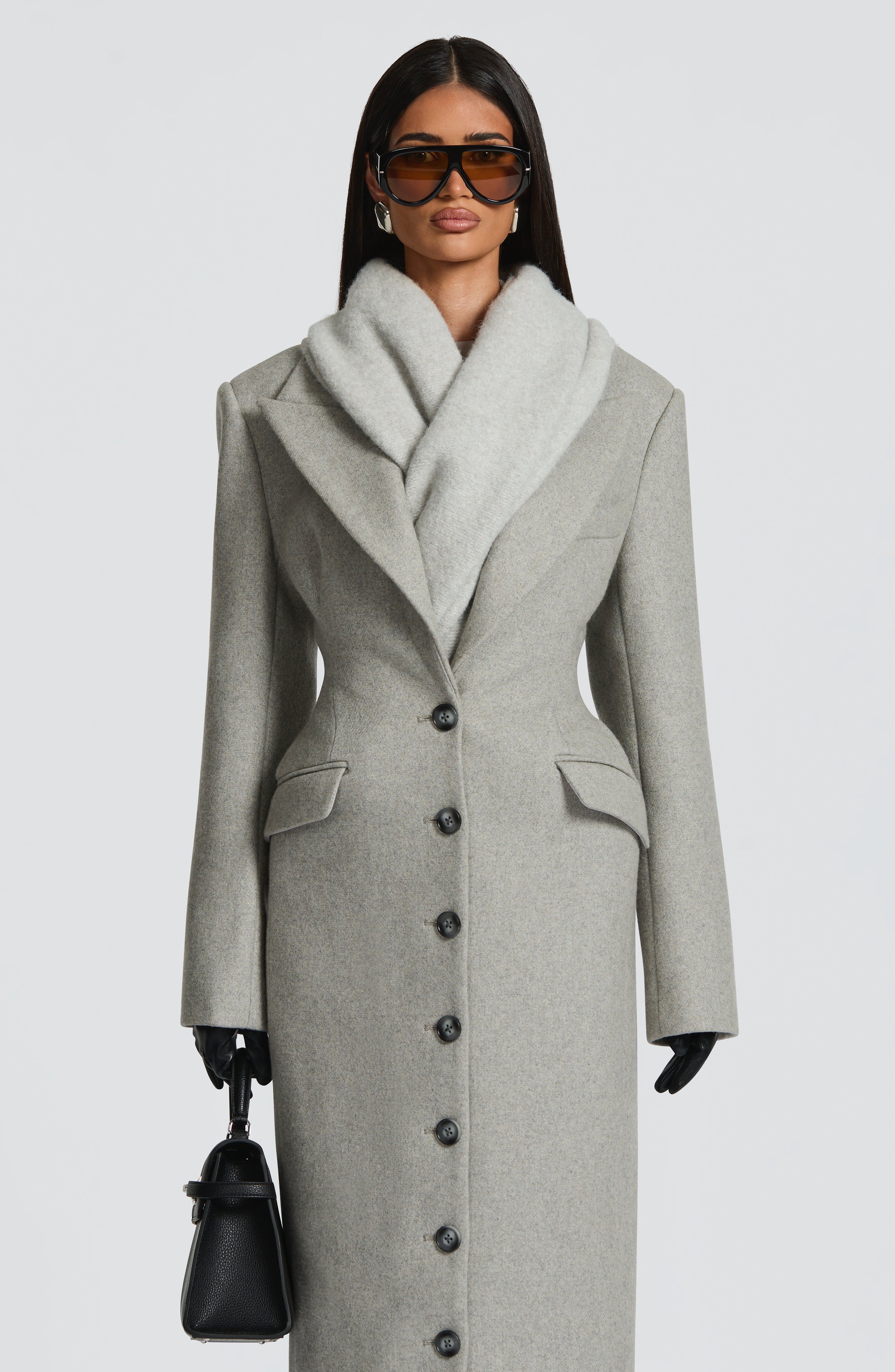 Jeanie Scarf - Light Grey Accessories ONE SIZE Babyboo Fashion Premium Exclusive Design