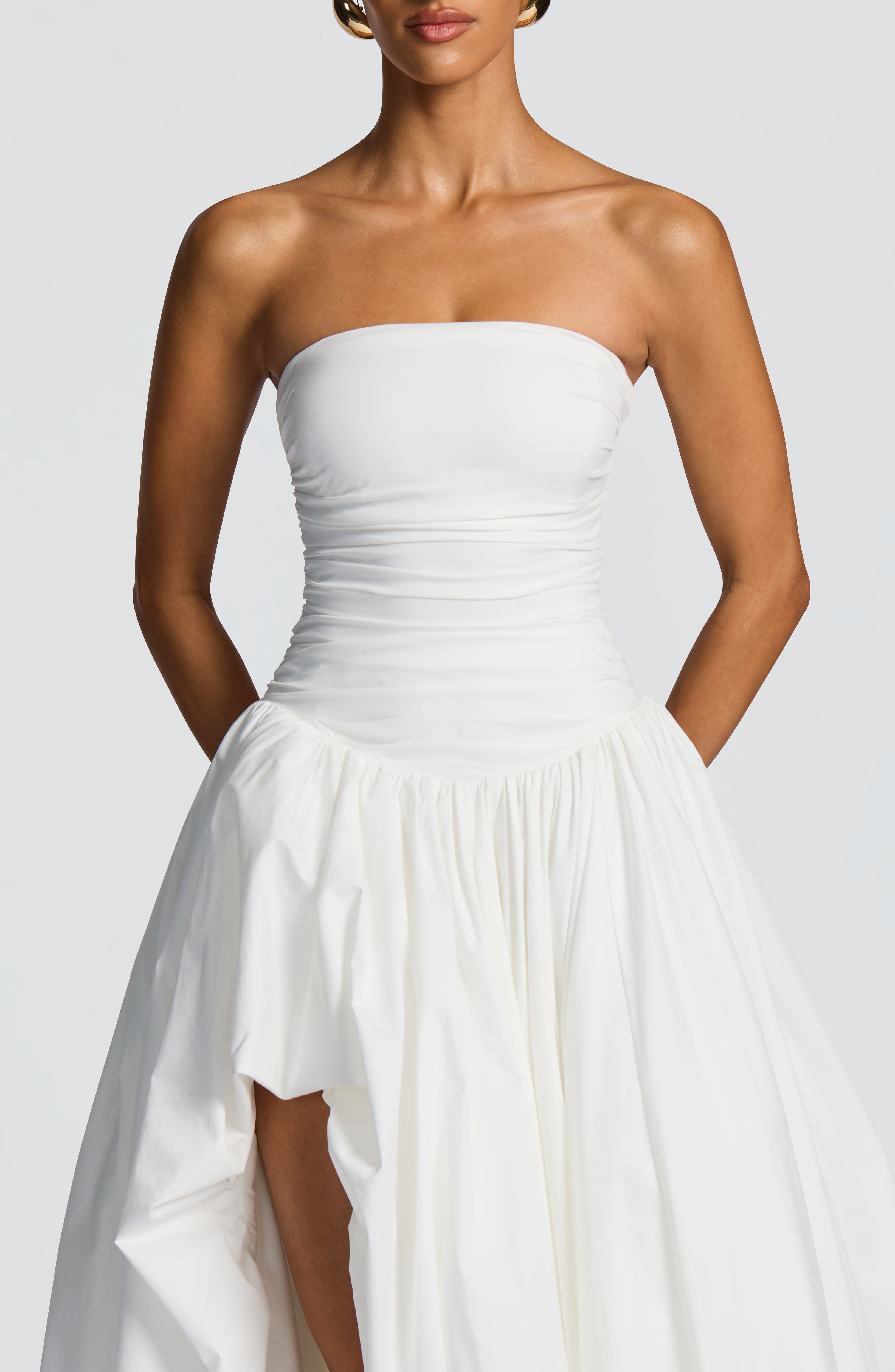 Jillian Maxi Dress - Ivory Dress Babyboo Fashion Premium Exclusive Design