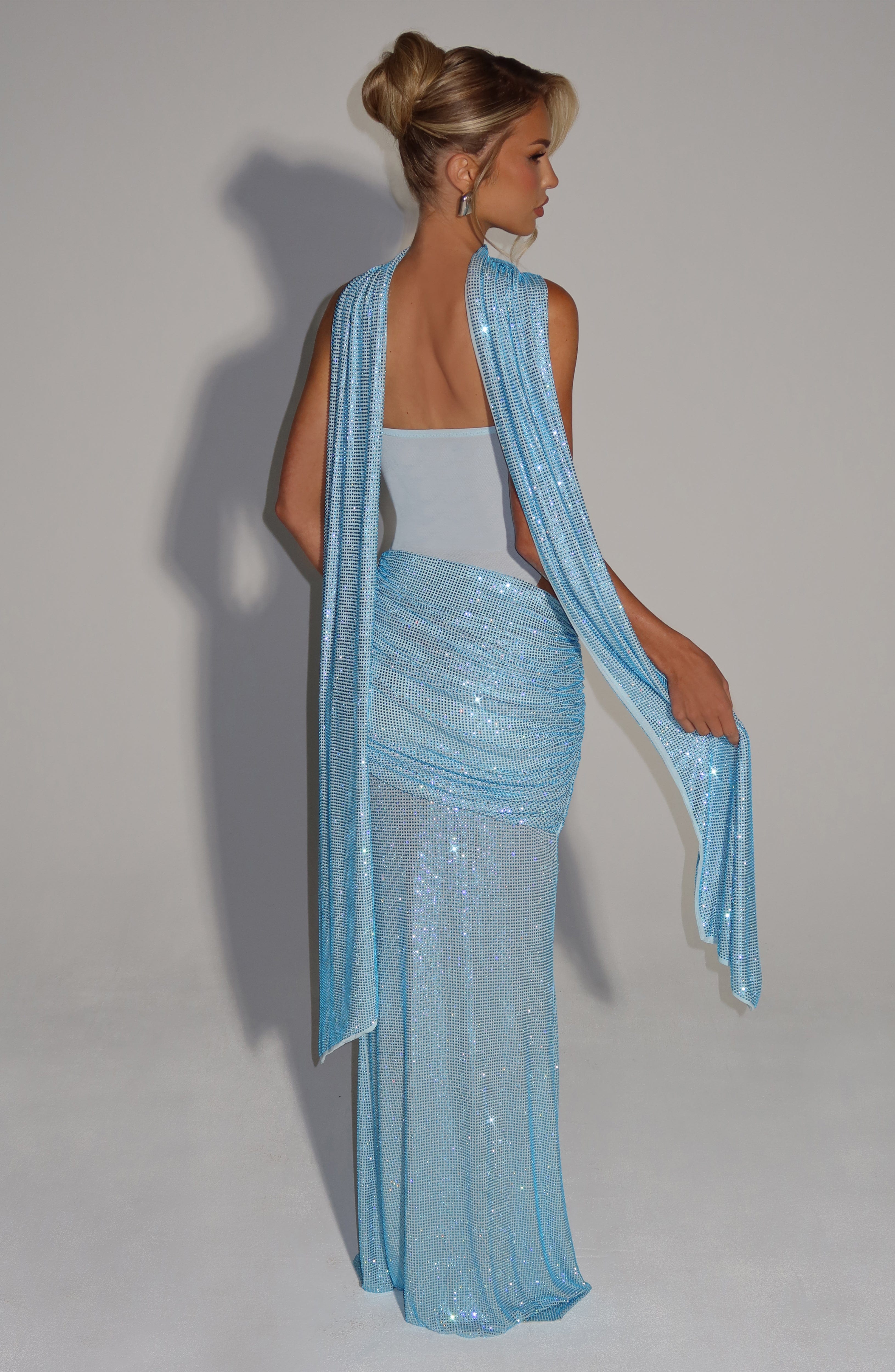 Kailani Maxi Dress - Aqua Dress Babyboo Fashion Premium Exclusive Design