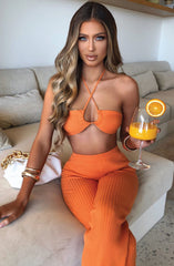 Kyana Pants - Orange Pants Babyboo Fashion Premium Exclusive Design