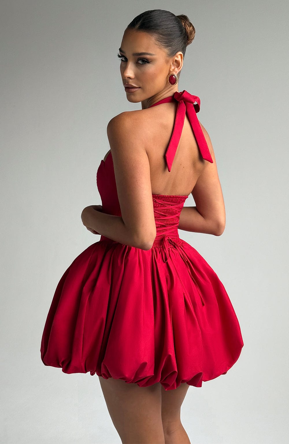 Maricia Mini Dress - Red Dress Babyboo Fashion Premium Exclusive Design