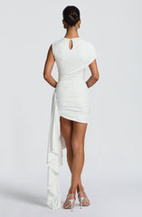 Marnie Mini Dress - White Dress Babyboo Fashion Premium Exclusive Design