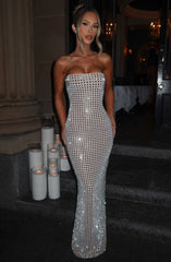 Neriah Maxi Dress - Nude Dress XS Babyboo Fashion Premium Exclusive Design