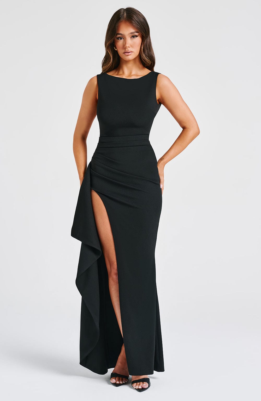 Pandora Maxi Dress - Black Dress Babyboo Fashion Premium Exclusive Design