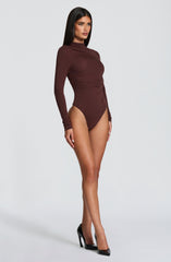 Pearson Bodysuit - Plum Brown Bodysuits Babyboo Fashion Premium Exclusive Design