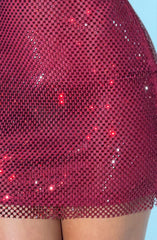 Petra Mini Dress - Wine Dress Babyboo Fashion Premium Exclusive Design