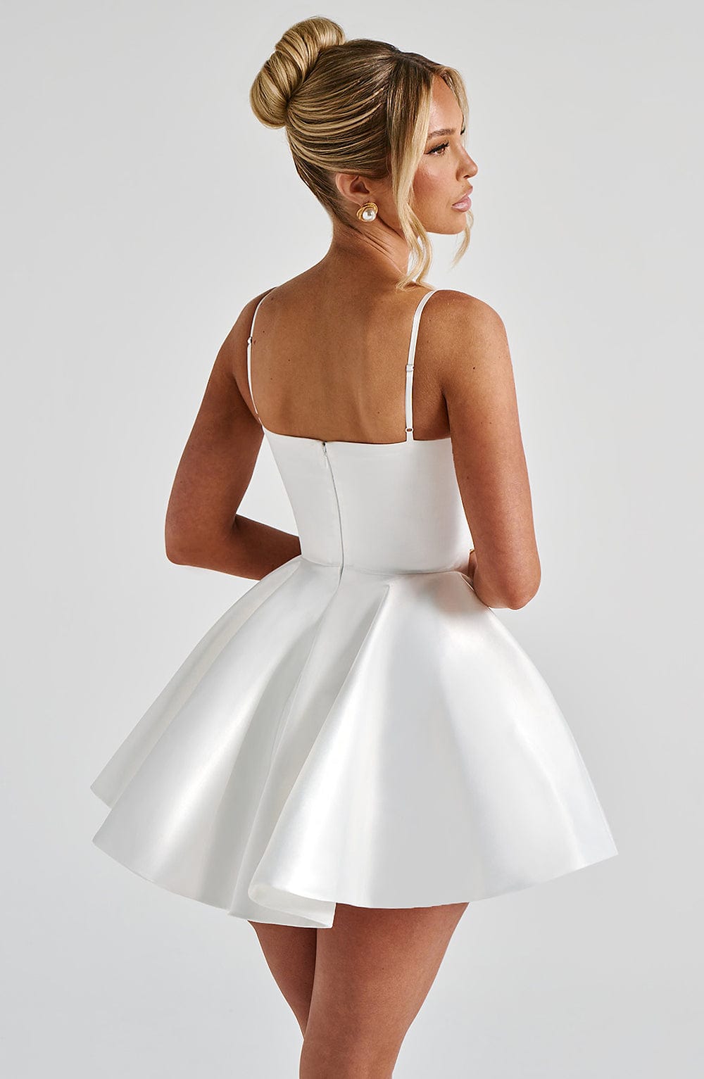 Poppy Mini Dress - Ivory Dress Babyboo Fashion Premium Exclusive Design