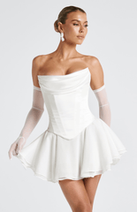 Reagan Skort - Ivory Skorts Babyboo Fashion Premium Exclusive Design