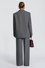 Reece Blazer - Grey Marl Jacket Babyboo Fashion Premium Exclusive Design