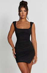 Ria Mini Dress - Black Dress Babyboo Fashion Premium Exclusive Design
