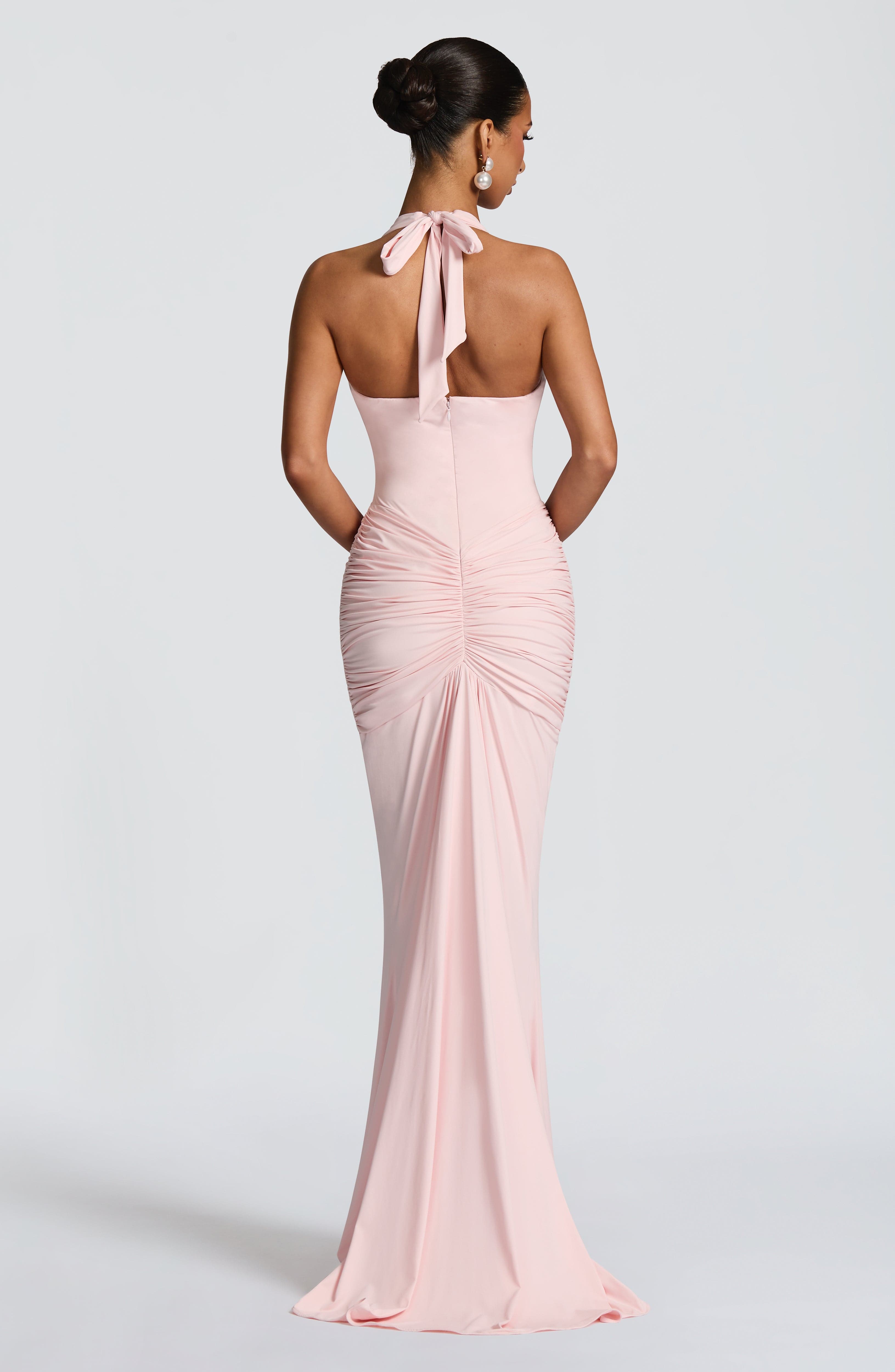 Rosetta Maxi Dress - Blush Dress Babyboo Fashion Premium Exclusive Design