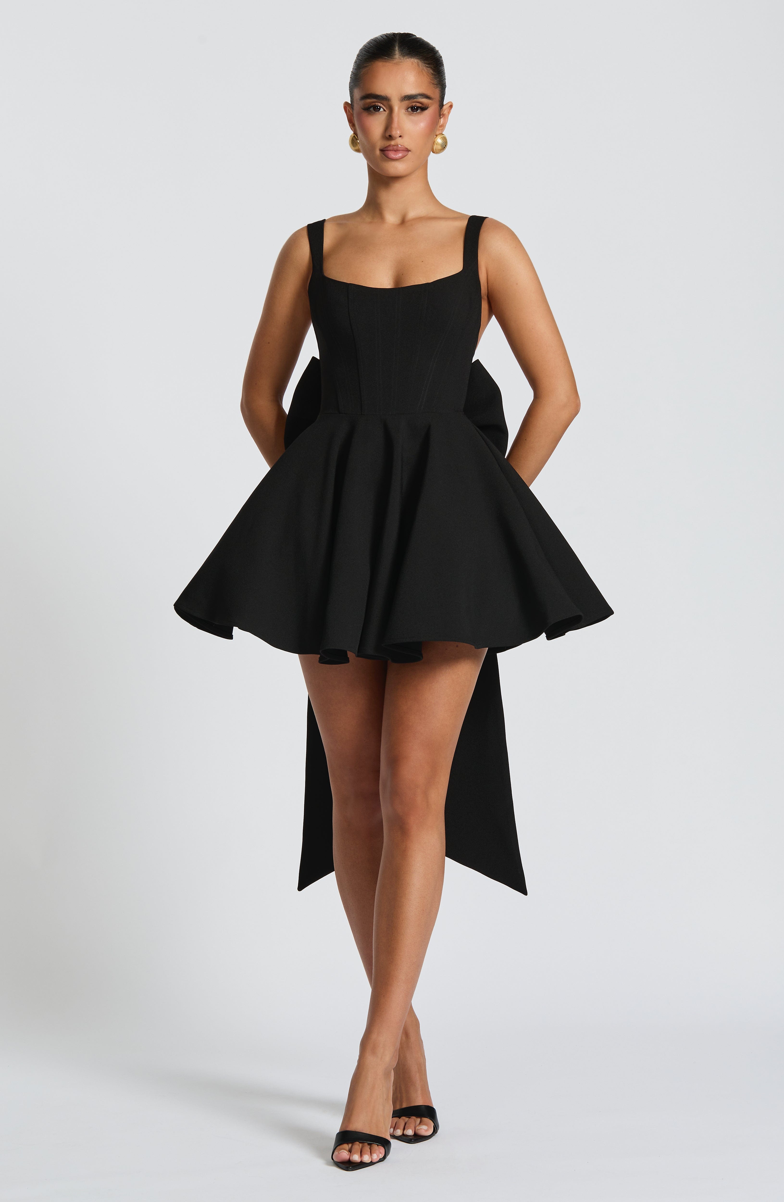 Rue Mini Dress - Black Dress Babyboo Fashion Premium Exclusive Design