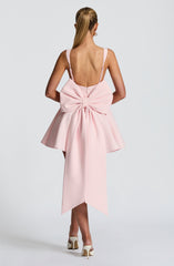 Rue Mini Dress - Blush Dress Babyboo Fashion Premium Exclusive Design