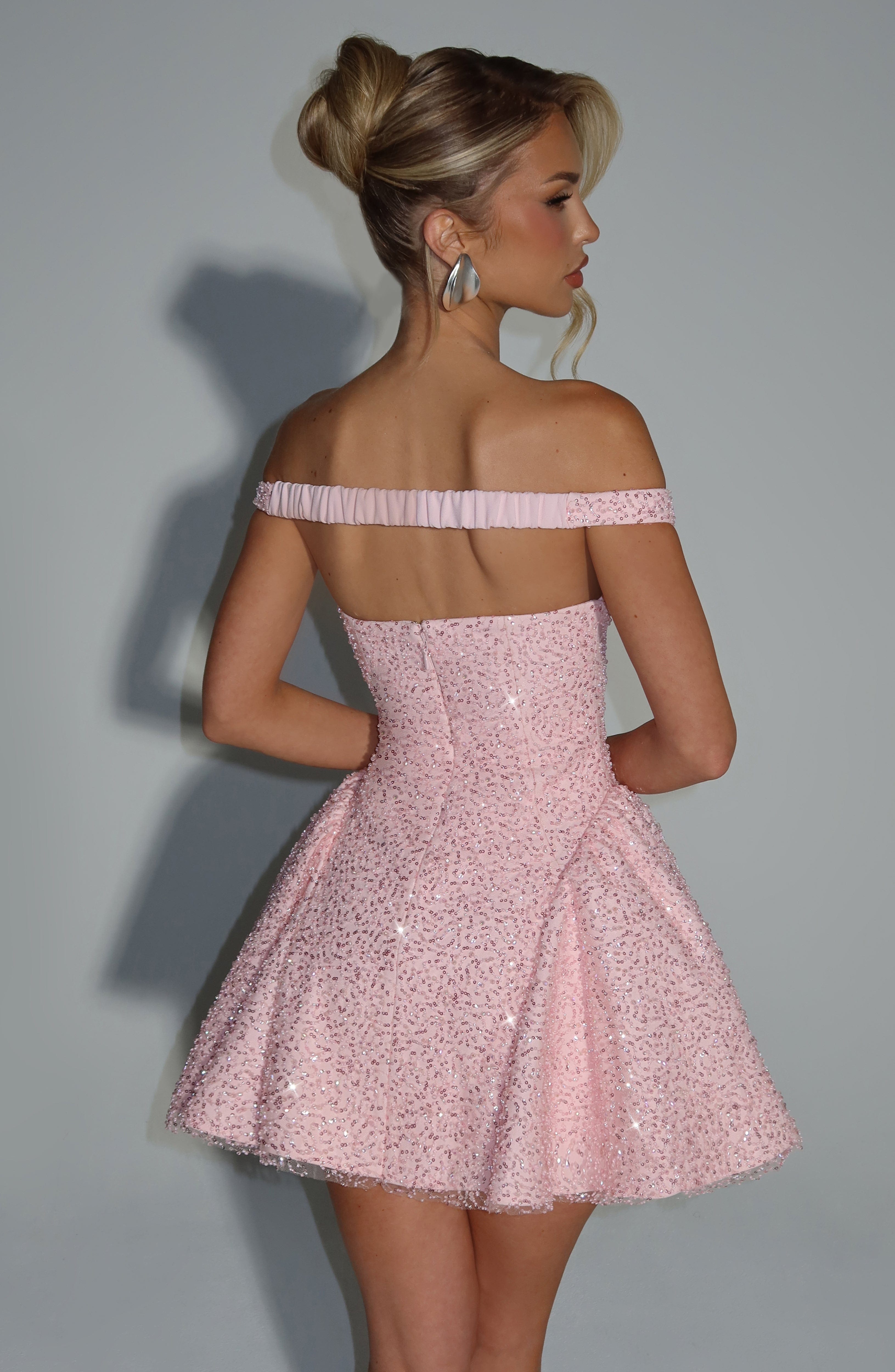 Sapphire Mini Dress - Blush Dress Babyboo Fashion Premium Exclusive Design