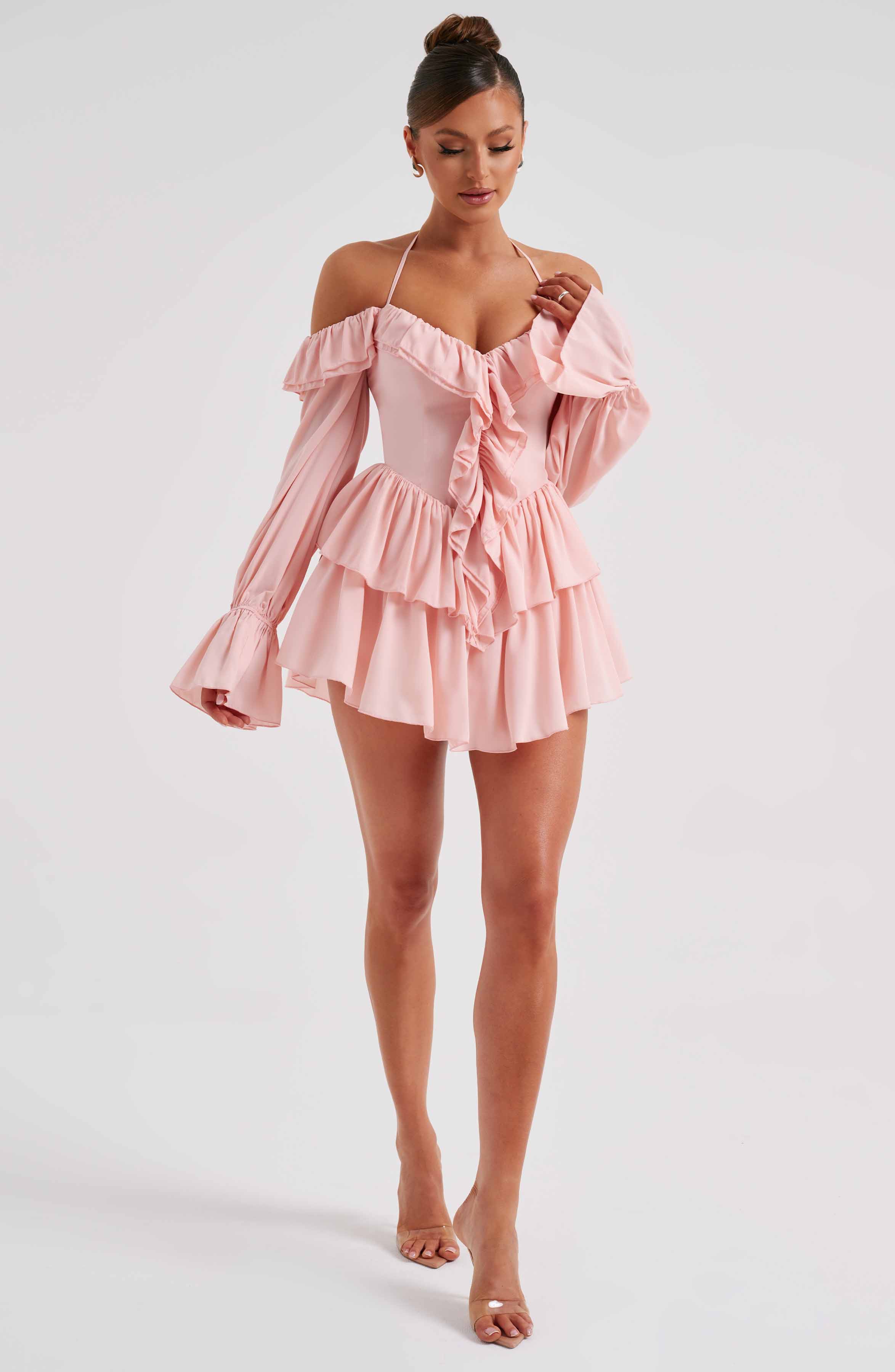 Savanna Playsuit - Pink Playsuit Babyboo Fashion Premium Exclusive Design