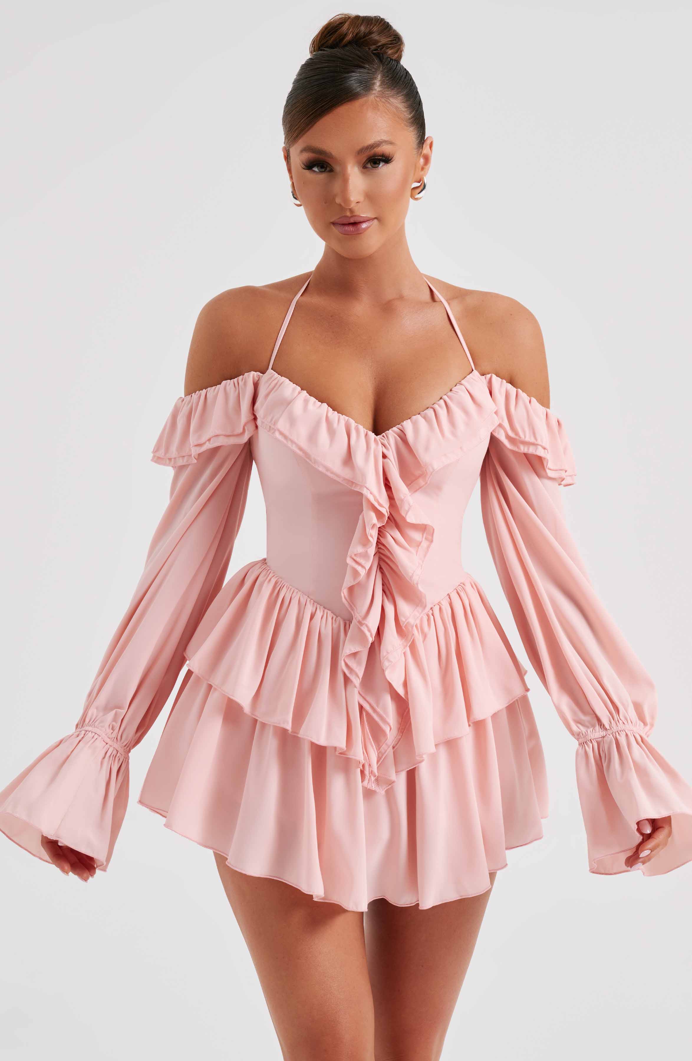 Savanna Playsuit - Pink Playsuit Babyboo Fashion Premium Exclusive Design