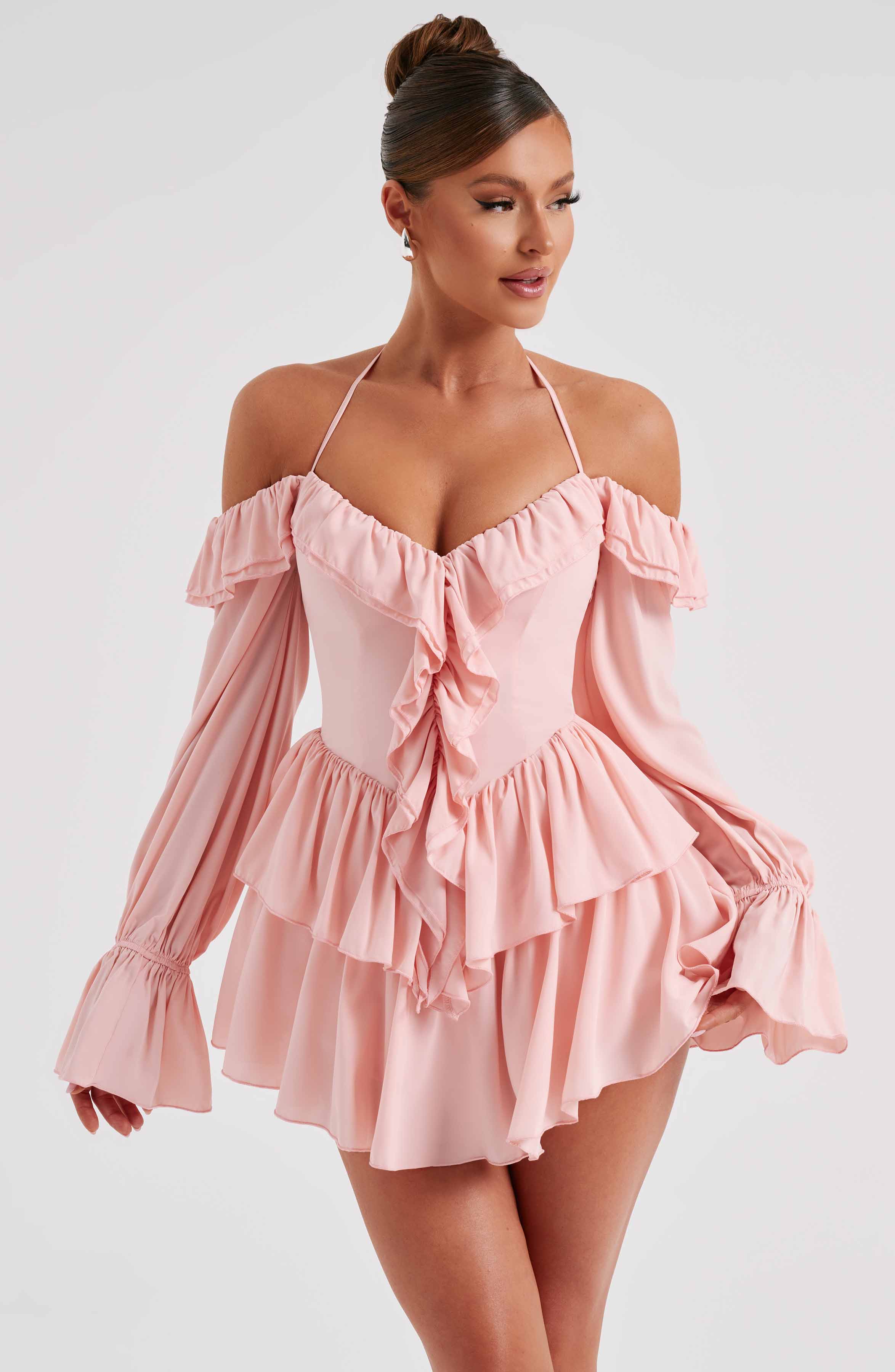 Savanna Playsuit - Pink Playsuit Babyboo Fashion Premium Exclusive Design