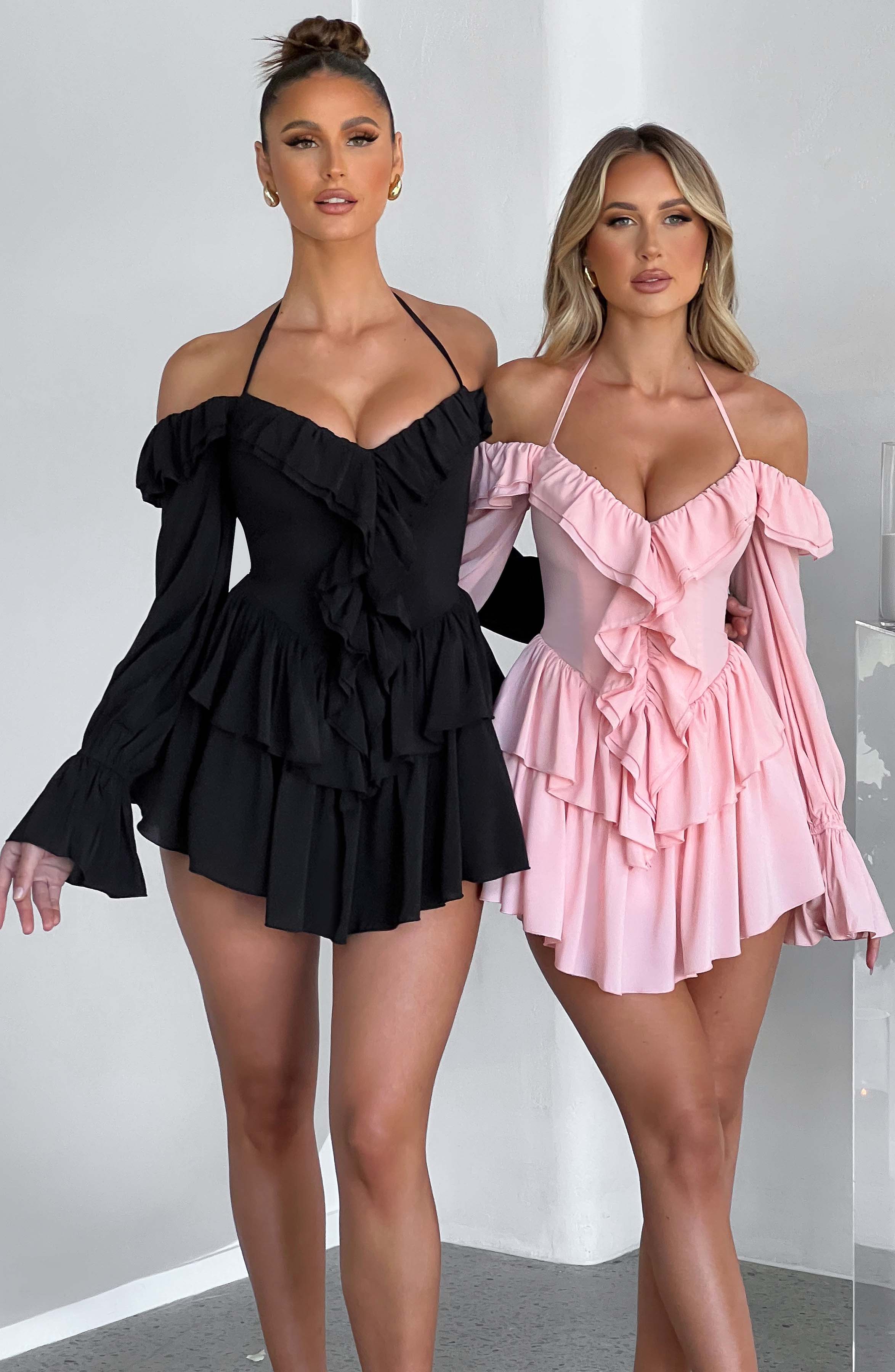 Savanna Playsuit - Pink Playsuit Babyboo Fashion Premium Exclusive Design