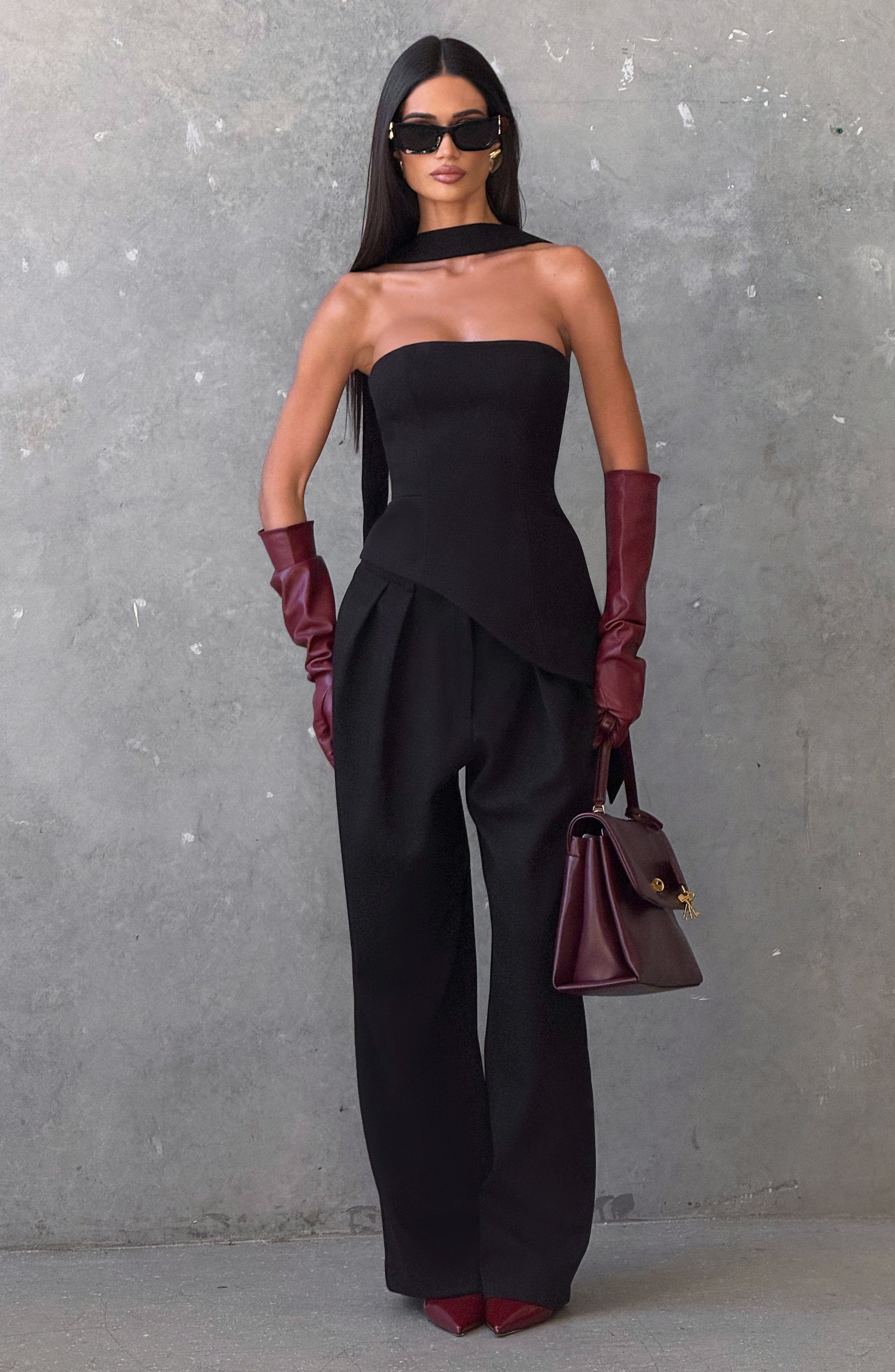 Sloan Top - Black Tops Babyboo Fashion Premium Exclusive Design