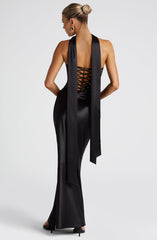 Sybil Scarf - Black Accessories ONE SIZE Babyboo Fashion Premium Exclusive Design