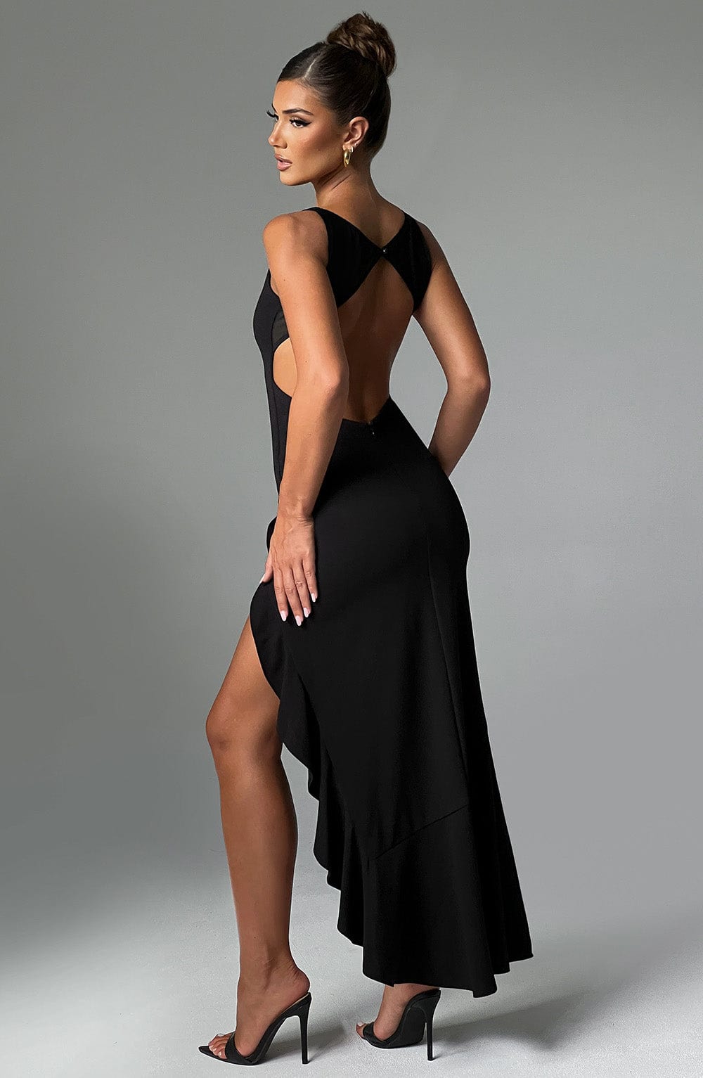 Theadora Maxi Dress - Black Dress Babyboo Fashion Premium Exclusive Design