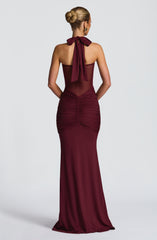 Vixen Maxi Dress - Cherry Lacquer Dress Babyboo Fashion Premium Exclusive Design