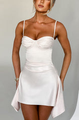 Zahra Mini Dress - Ivory Dress Babyboo Fashion Premium Exclusive Design